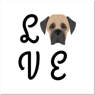 English Mastiff Love Posters and Art